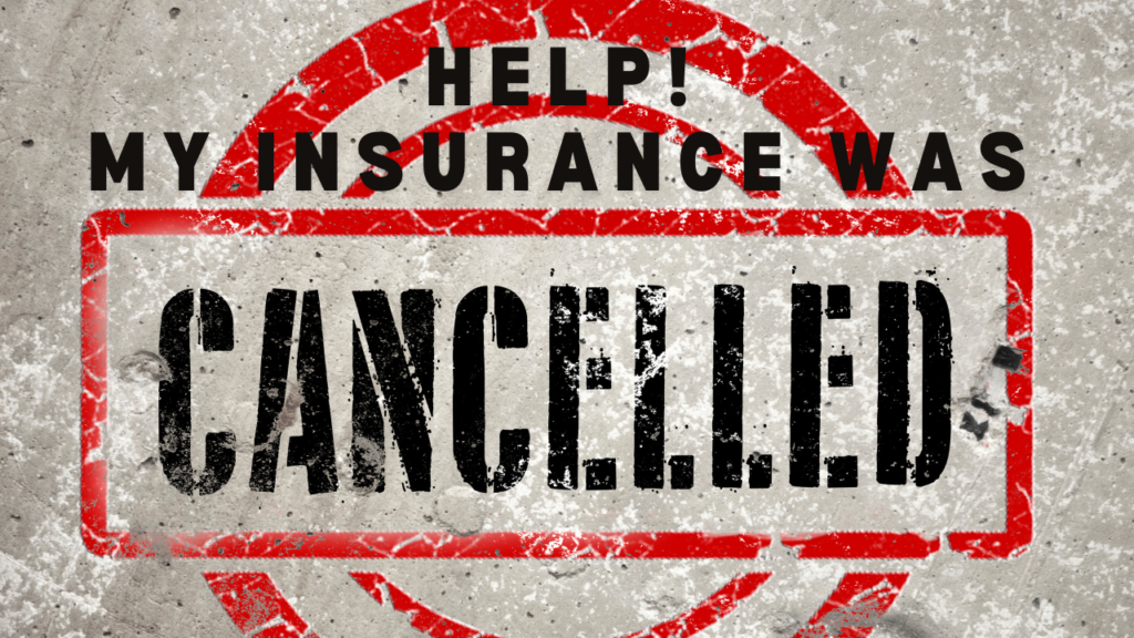 Assist! My Insurance coverage Was Canceled! | Weblog